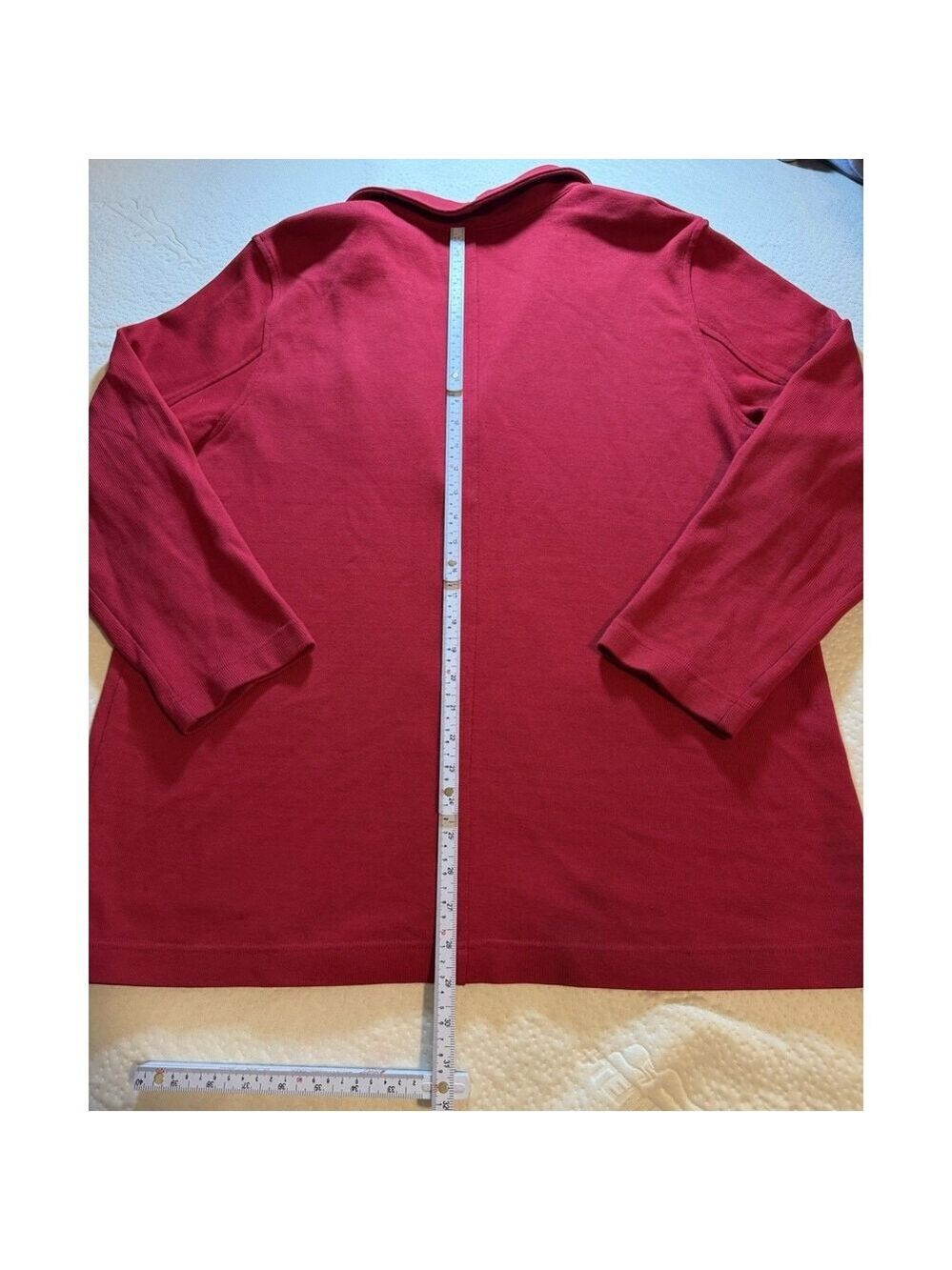 Lauren Ralph Lauren Royal Crest Sweater Cardigan PETITE Large PL Vintage - Picture 10 of 11
